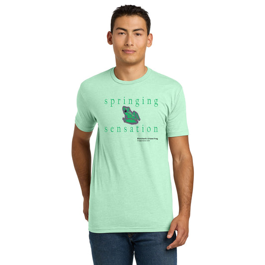 Froggy Voice - Springing Sensation Unisex Blend T-Shirt