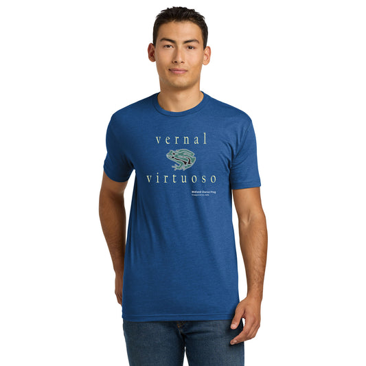 Froggy Voice - Vernal Virtuoso Unisex Blend T-Shirt