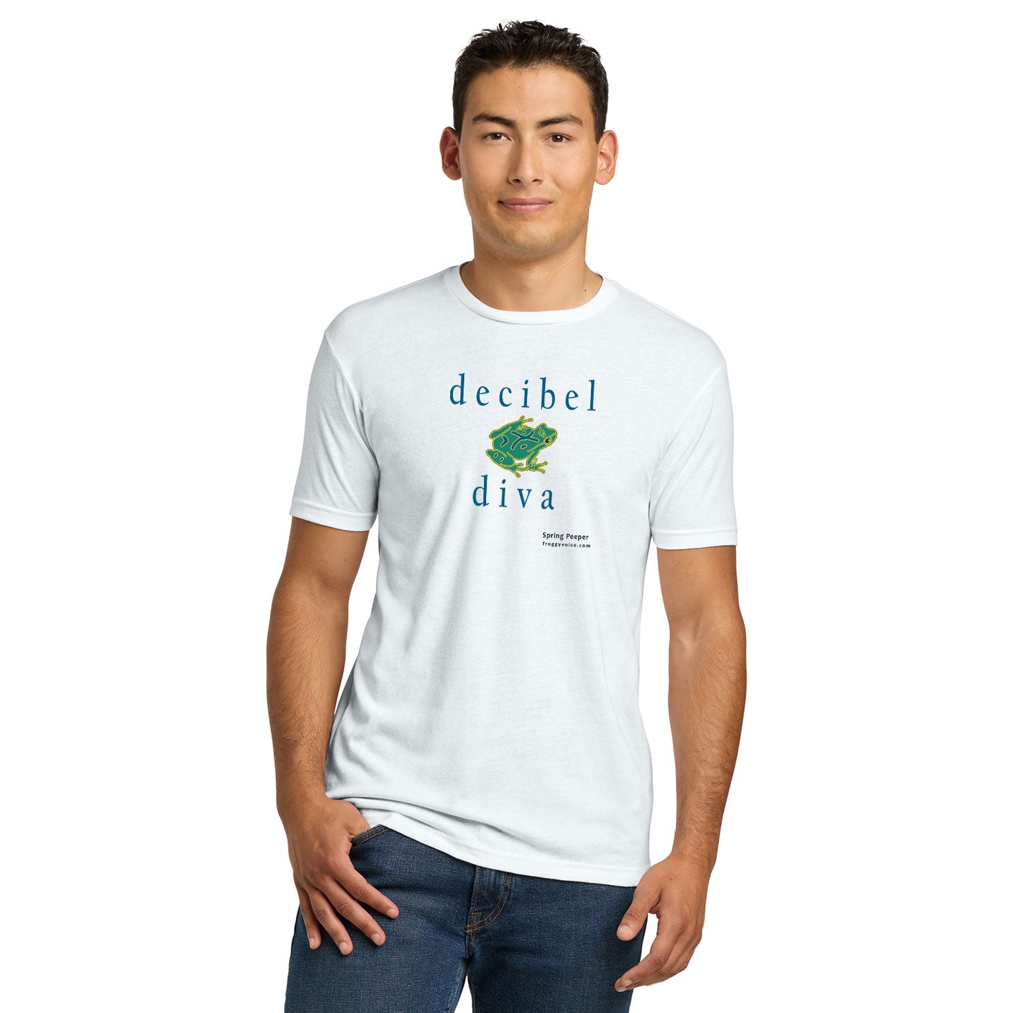 Froggy Voice - Decibel Diva Unisex Blend T-Shirt