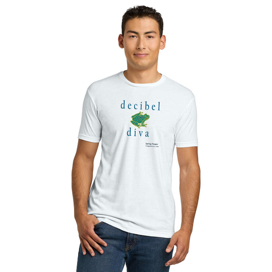 Froggy Voice - Decibel Diva Unisex Blend T-Shirt
