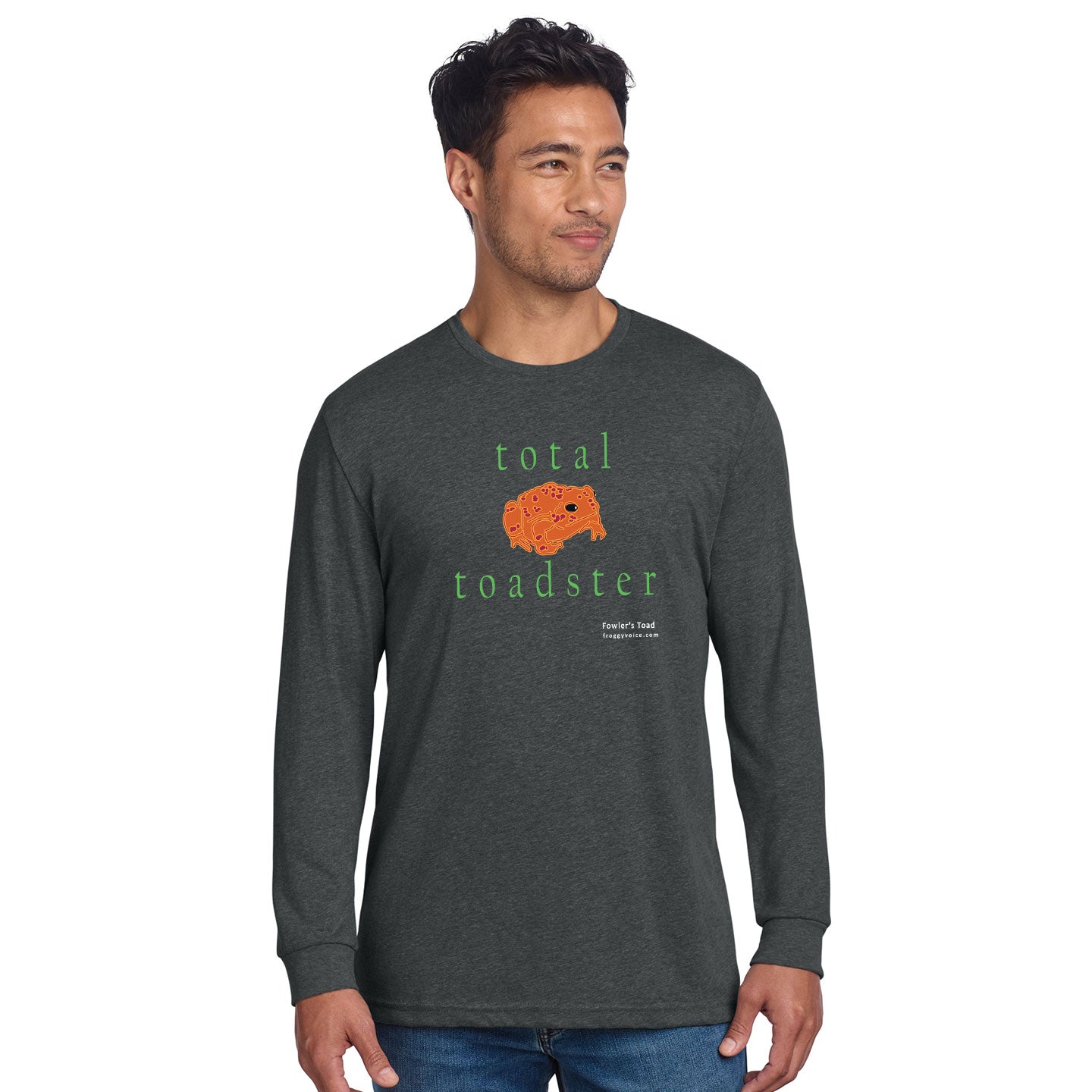 Froggy Voice - Total Toadster Unisex Blend Long-Sleeve T-Shirt