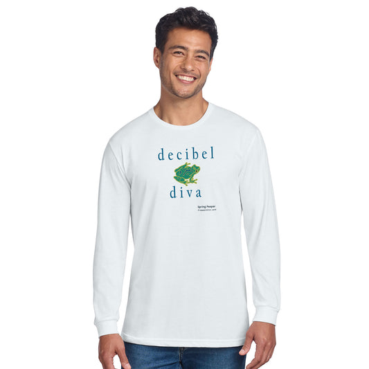 Froggy Voice - Decibel Diva Unisex Blend Long-Sleeve T-Shirt