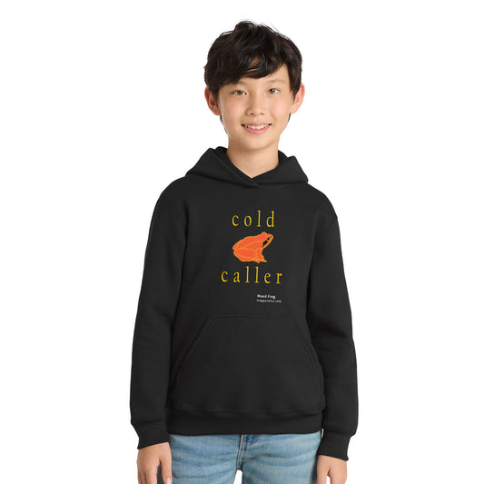 Froggy Voice - Cold Caller Youth Sponge-Fleece Pullover Hoodie