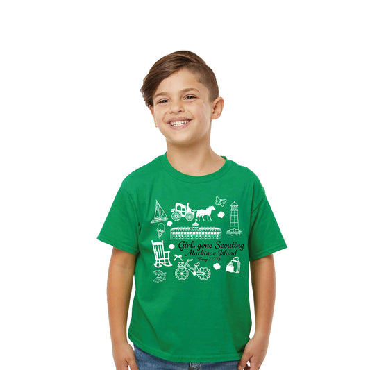 Girl Scout Troop 77713 - Mackinac Island Youth Shirt (Pick Up, Farmington Hills MI)