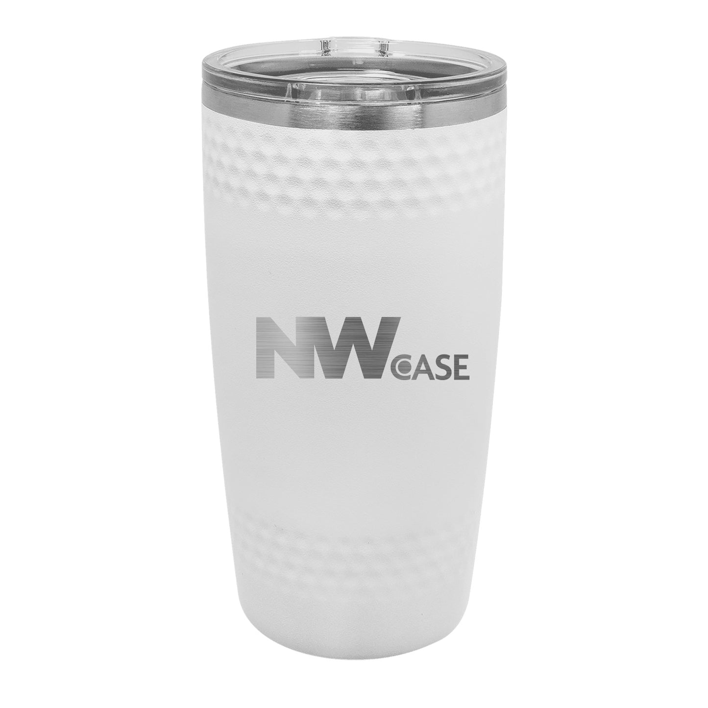 Nationwide Case - GOLF Ball textured  20oz. Dimpled Tumbler ENGRAVED