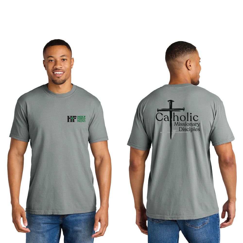 Holy Family Novi - Unisex Garment-Dyed Heavyweight  T-Shirt