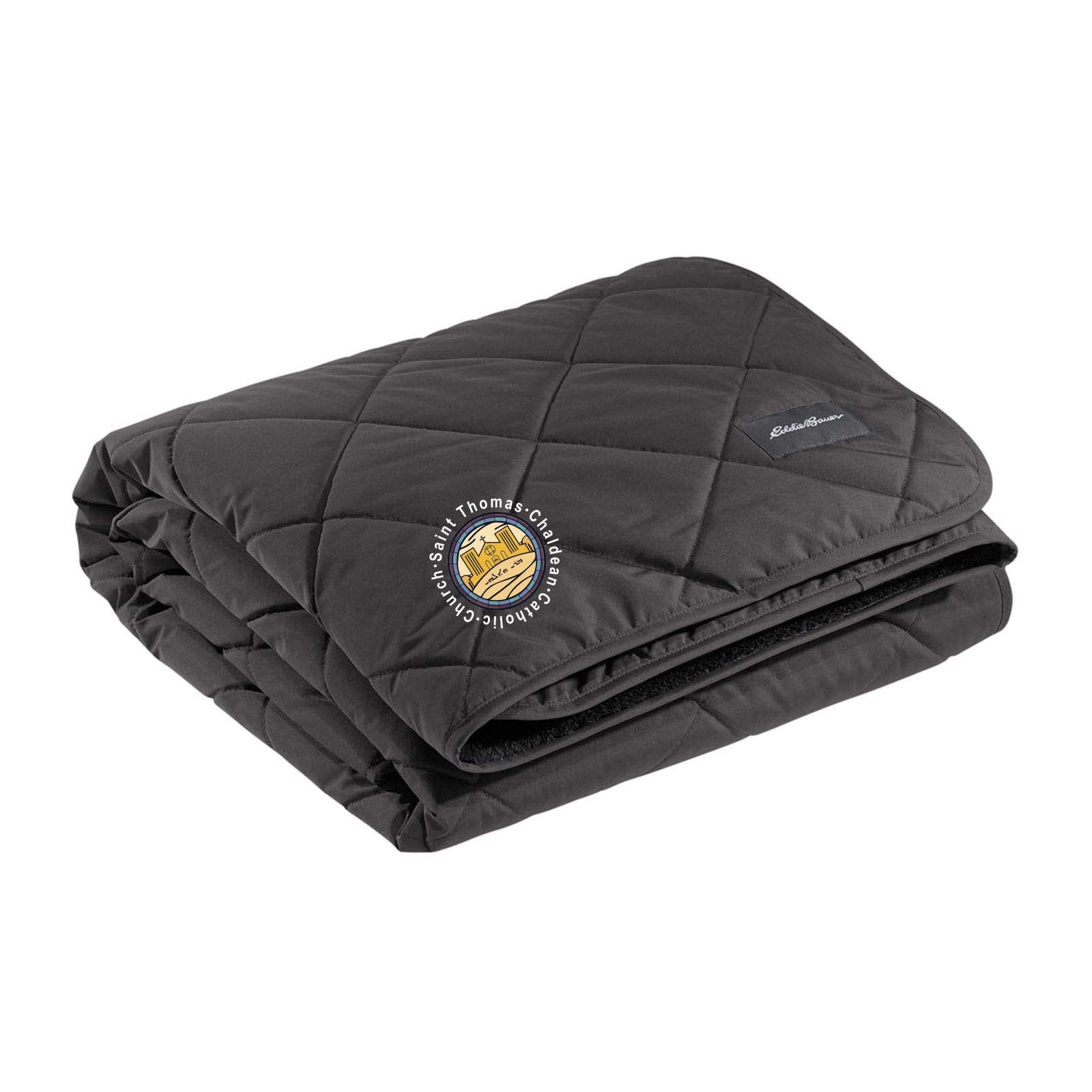 St. Thomas Catholic Church Eddie Bauer® Quilted Insulated Fleece Blanket Embroidered