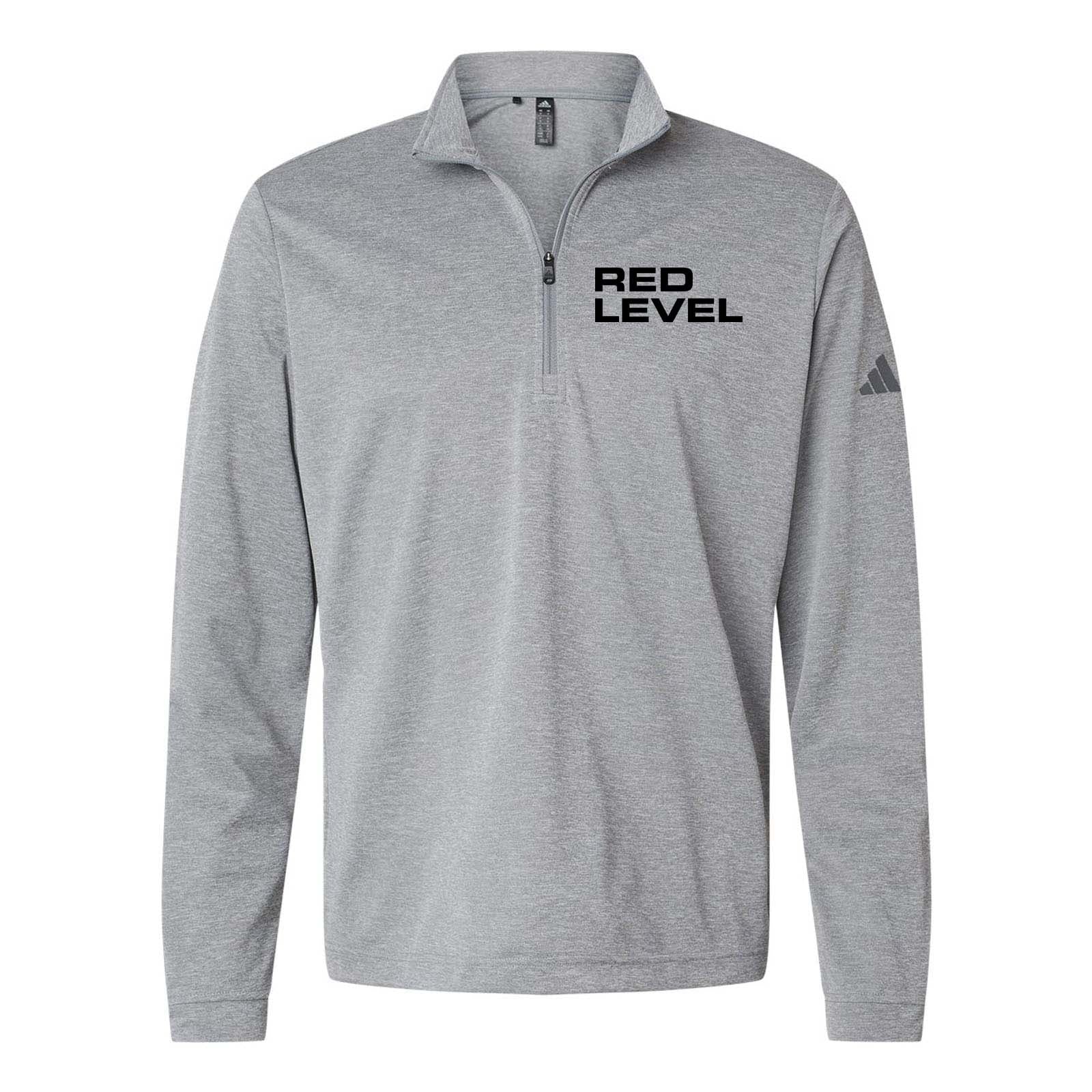 Red Level Adidas - Lightweight Quarter-Zip Pullover Printed