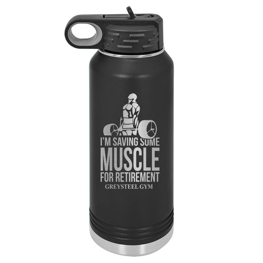 Greysteel - Saving Muscle Polar Camel 32oz Water Bottle