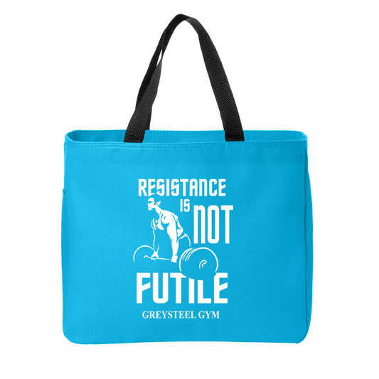 Greysteel - Resistance is NOT Futile Port Authority Essential Tote
