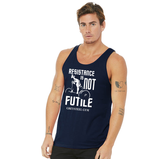 Greysteel - Resistance is NOT Futile Unisex Bella+Canvas Tank