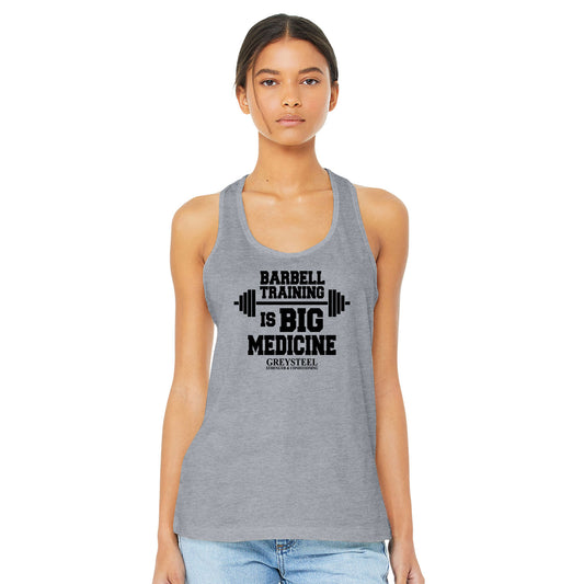 Greysteel - Big Medicine Women's Bella+Canvas Racerback Tank