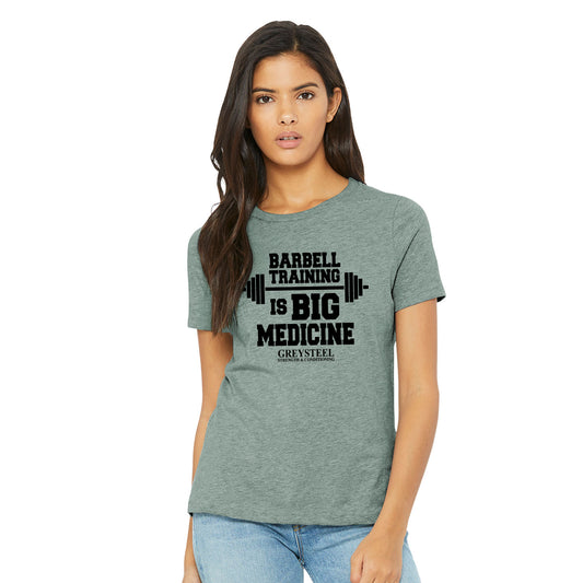 Greysteel - Big Medicine Women's Bella+Canvas Relaxed Tee