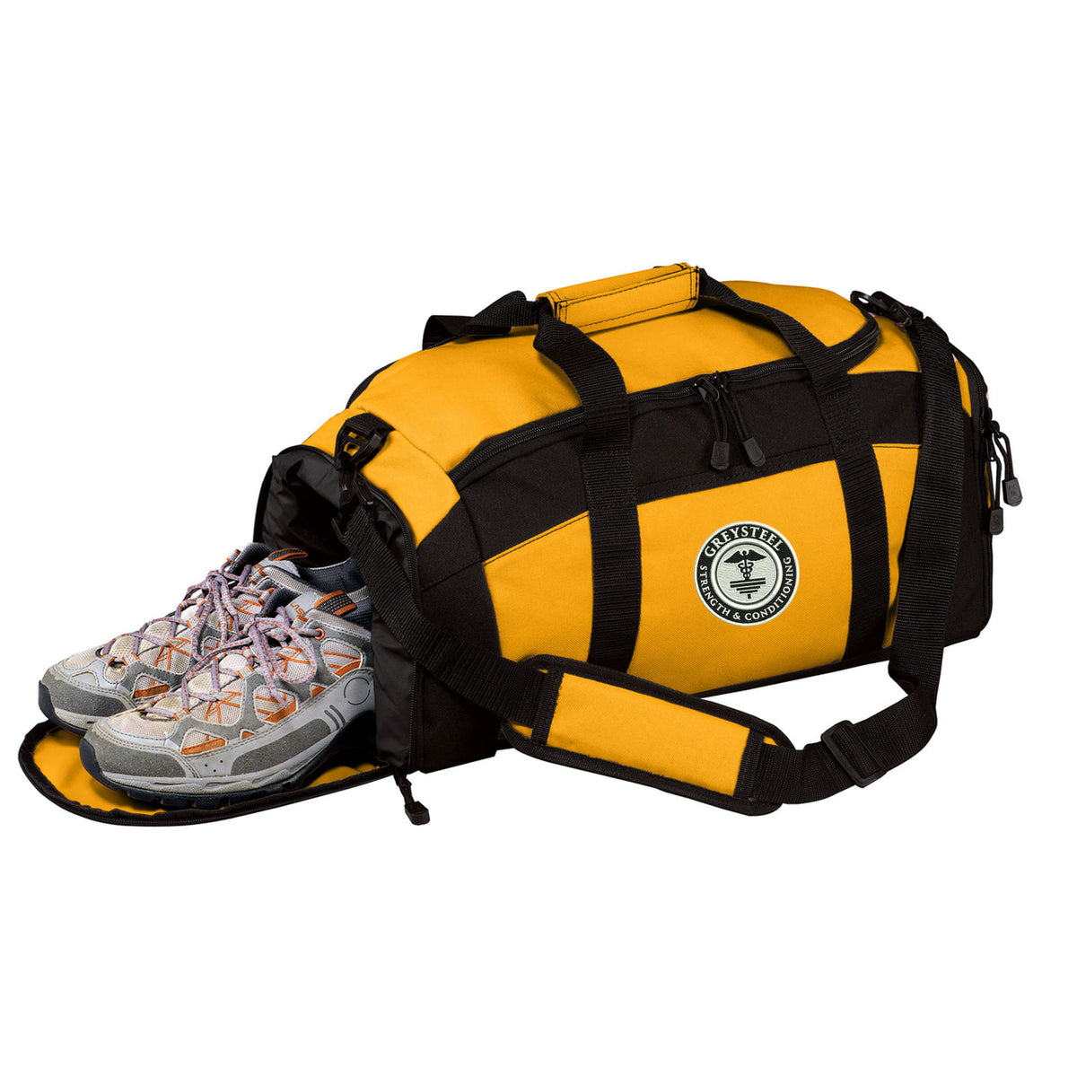 Greysteel - Logo Embroidered Port Authority Gym Bag