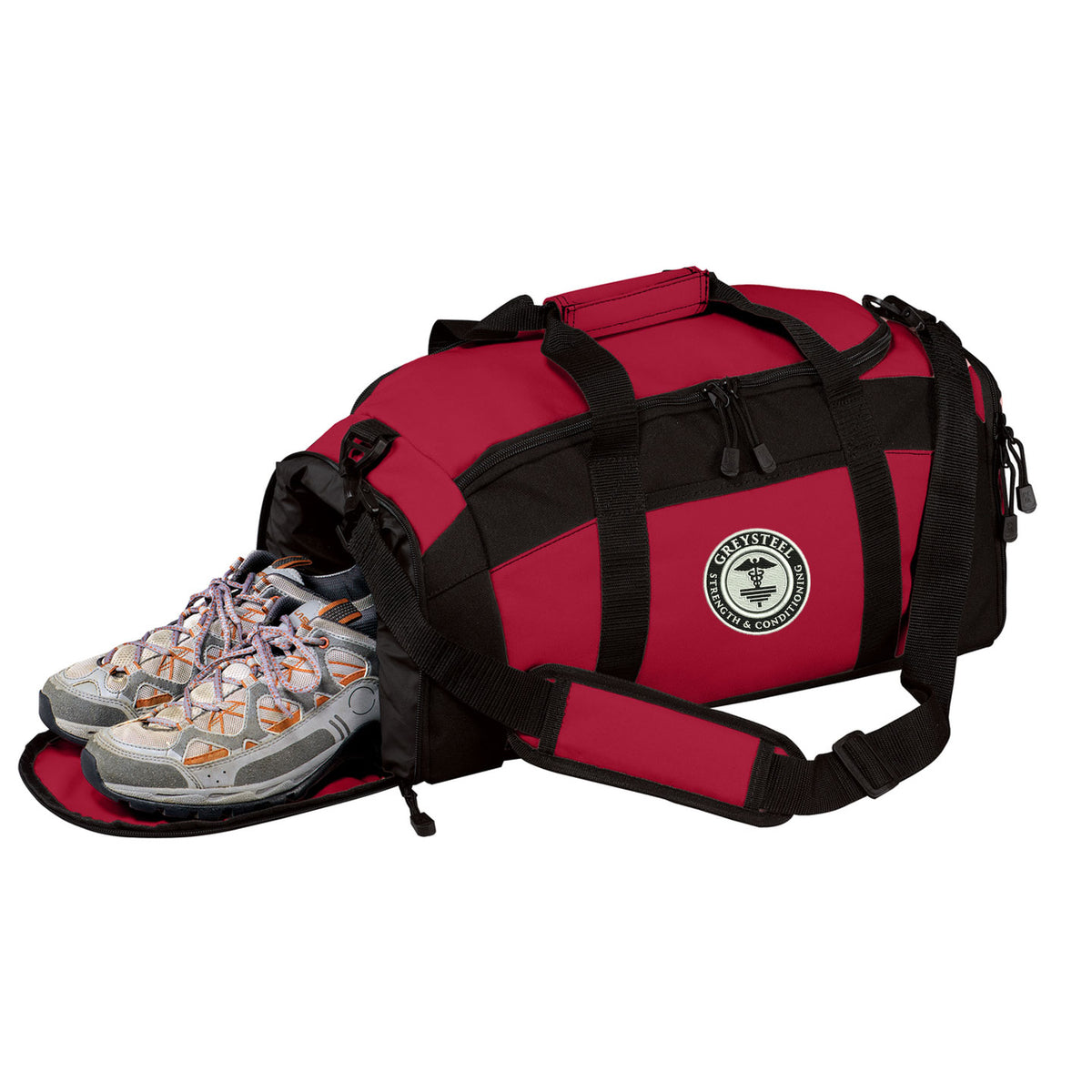 Greysteel - Logo Embroidered Port Authority Gym Bag