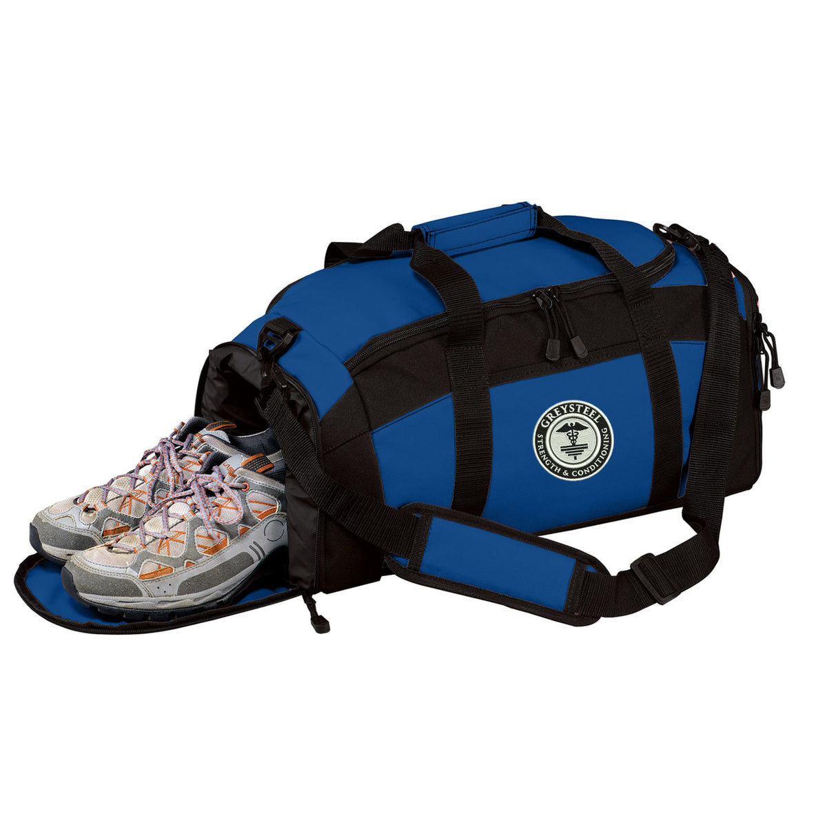 Greysteel - Logo Embroidered Port Authority Gym Bag