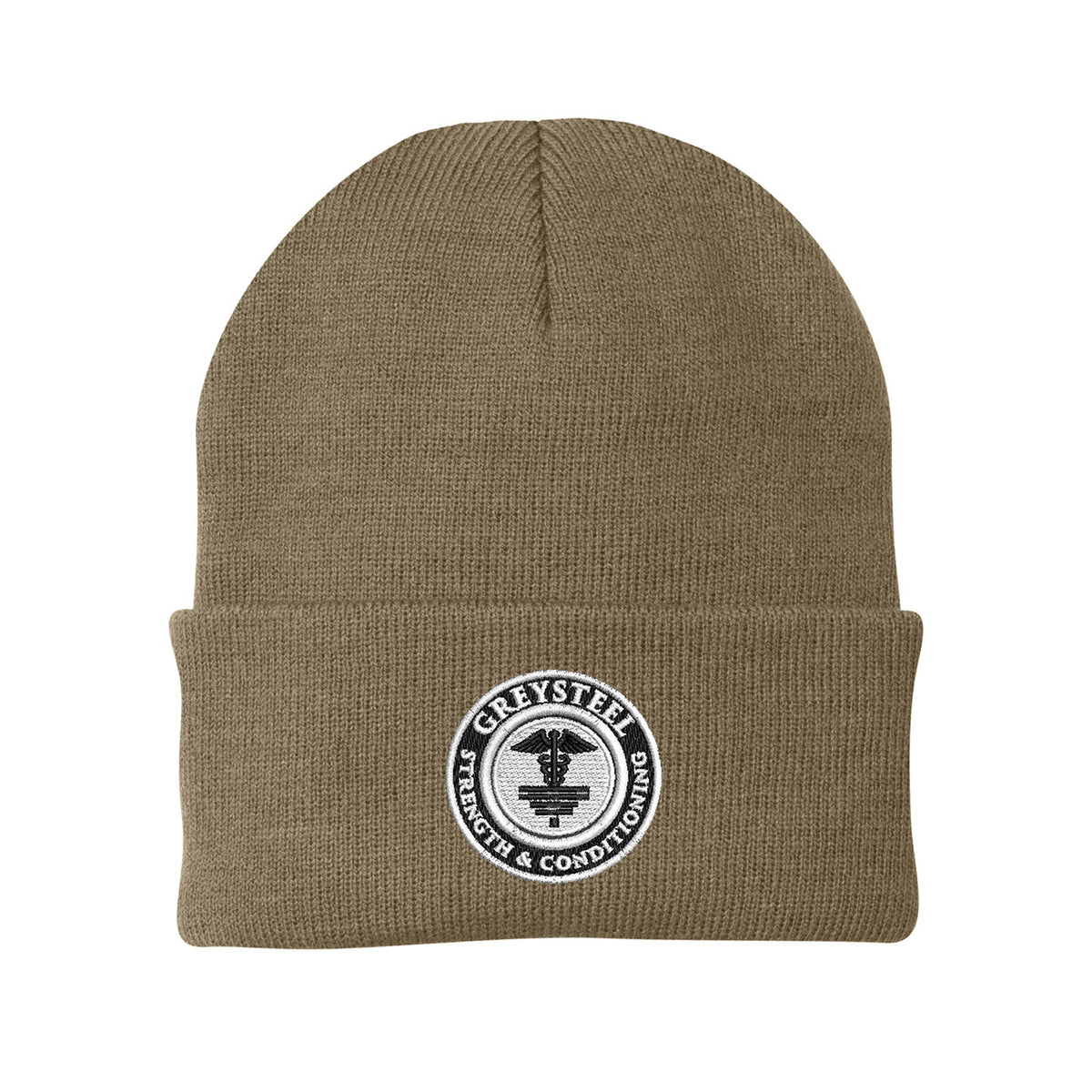 Greysteel - Logo Port & Company Cuffed Beanie