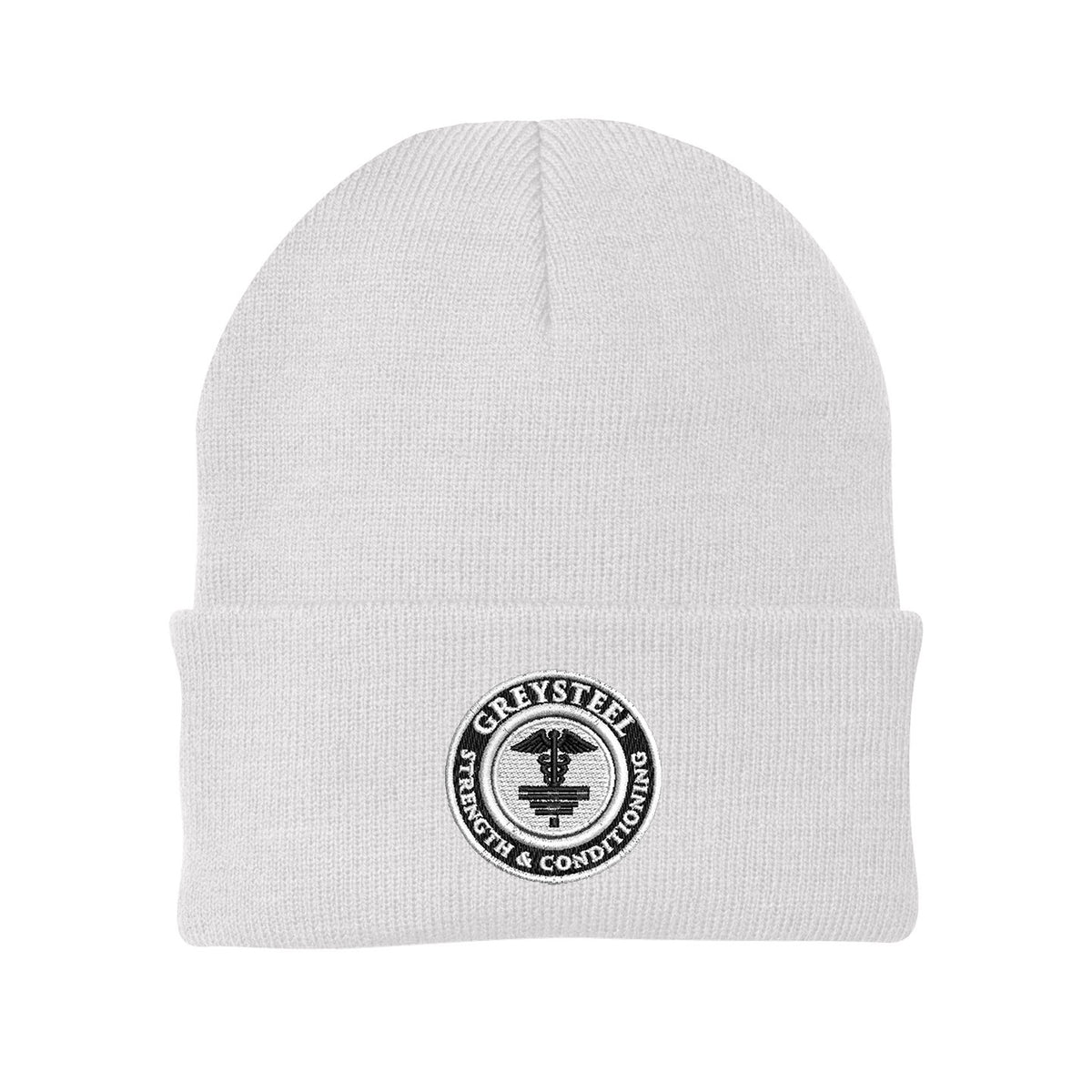 Greysteel - Logo Port & Company Cuffed Beanie