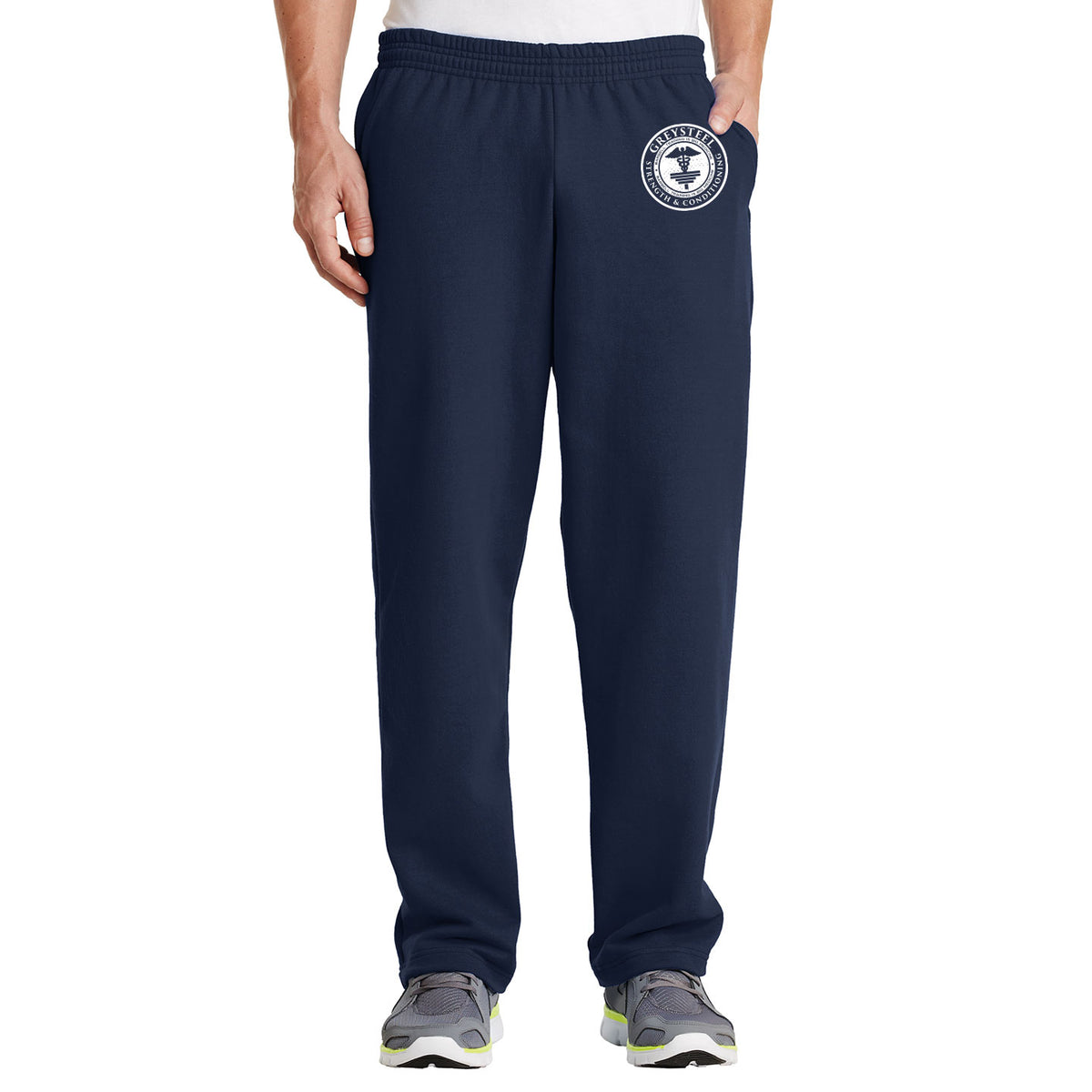 Greysteel - Logo Port&Co Unisex Fleece Sweatpants