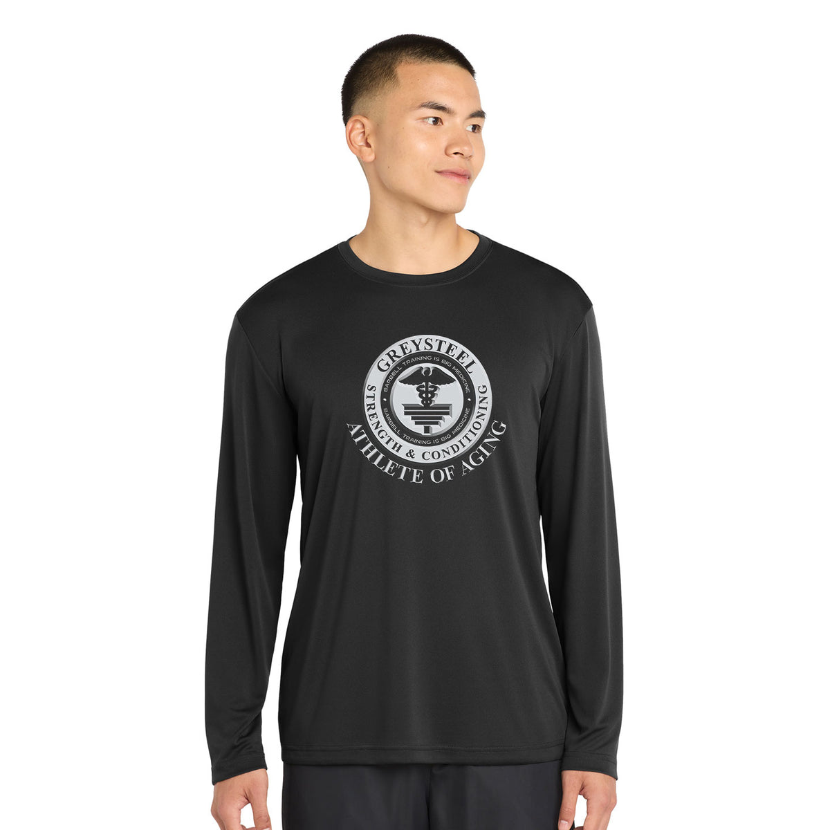 Greysteel - Ahlete of Aging Unisex+Tall Sport-Tek Performance Long Sleeve