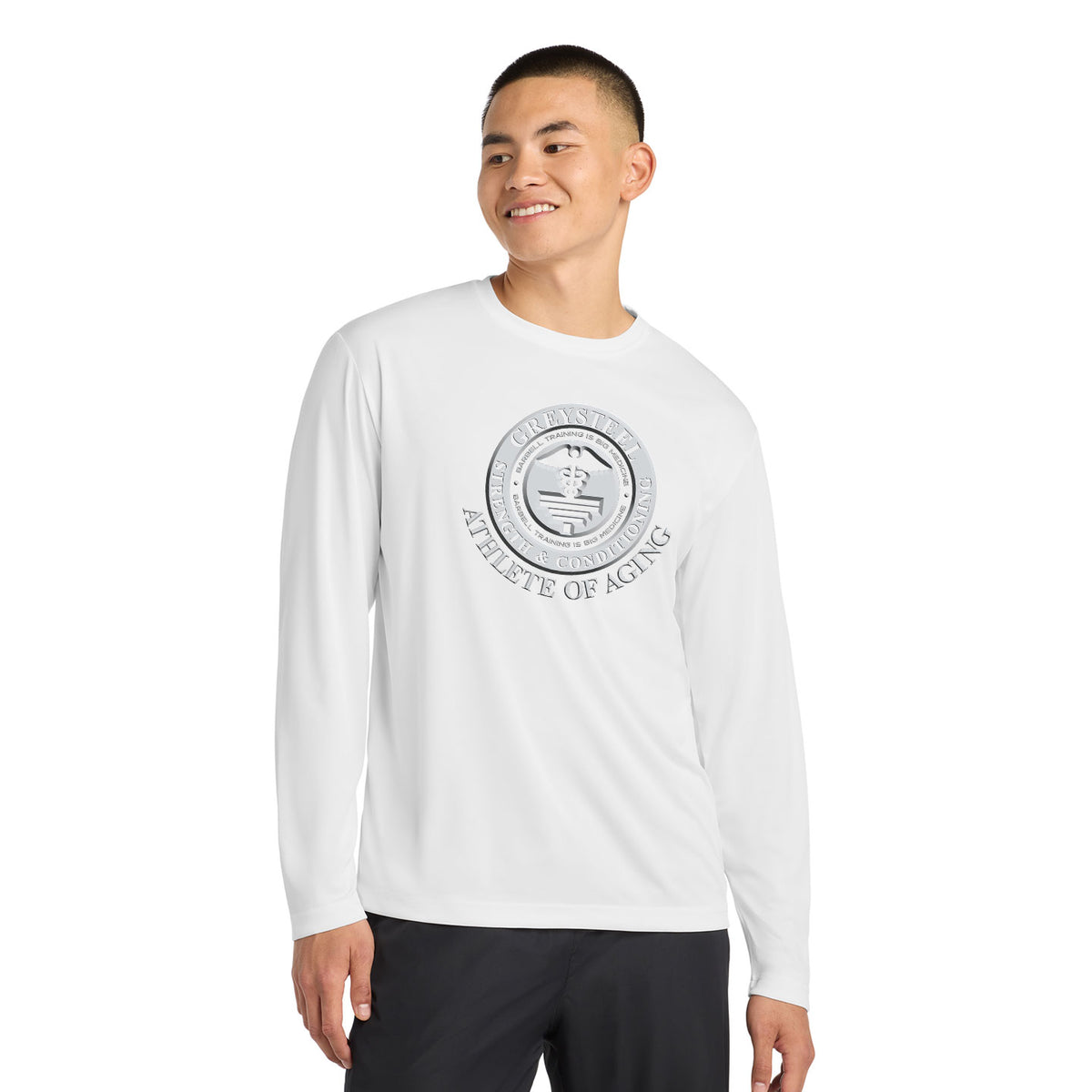 Greysteel - Ahlete of Aging Unisex+Tall Sport-Tek Performance Long Sleeve