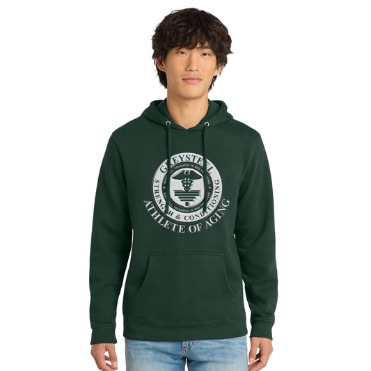 Greysteel - Athlete of Aging Unisex District VIT Fleece Pullover Hoodie