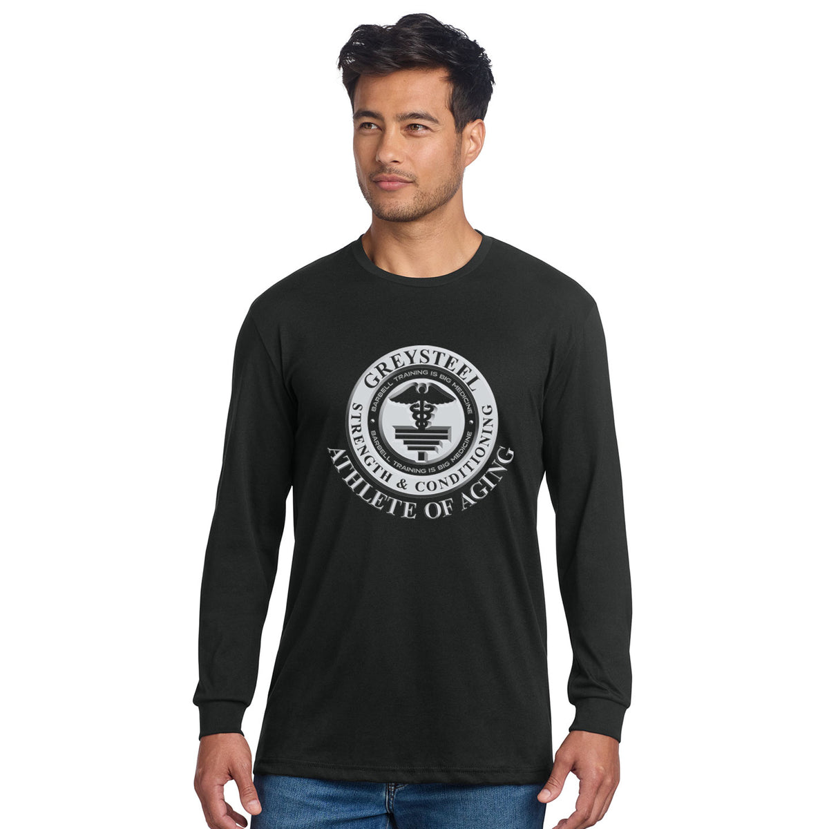 Greysteel - Athlete of Aging Unisex Next Level Blend Long Sleeve