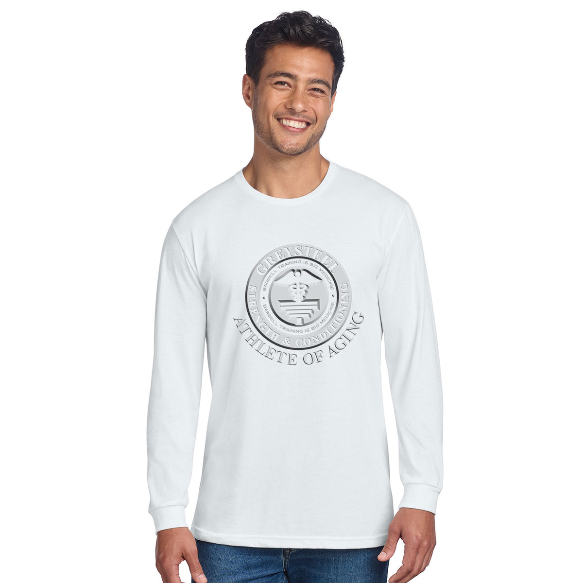 Greysteel - Athlete of Aging Unisex Next Level Blend Long Sleeve