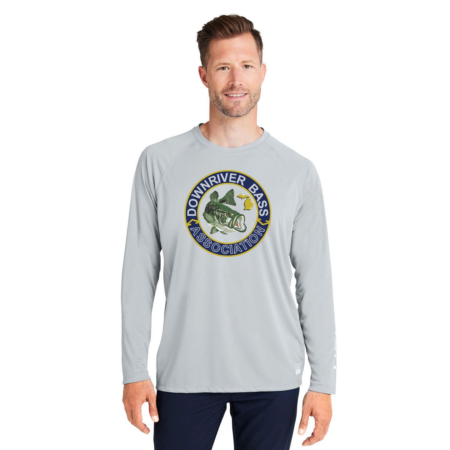 Downriver Bass - Huk Men's Pursuit Long-Sleeve T-Shirt