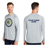 Downriver Bass - Personalized Huk Men's Pursuit Long-Sleeve T-Shirt