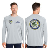 Downriver Bass - Personalized Huk Men's Pursuit Long-Sleeve T-Shirt