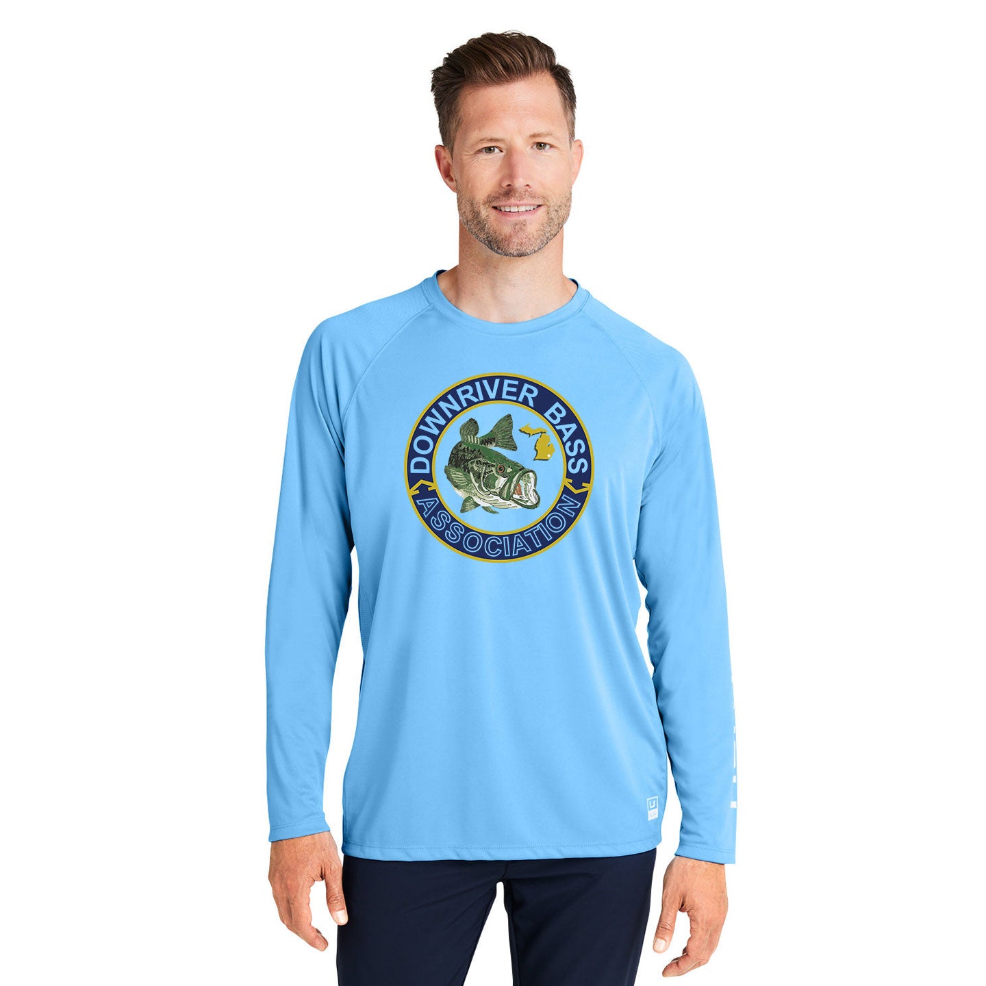 Downriver Bass - Huk Men's Pursuit Long-Sleeve T-Shirt
