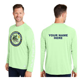 Downriver Bass - Personalized Huk Men's Pursuit Long-Sleeve T-Shirt