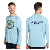 Downriver Bass - Personalized Huk Men's Pursuit Long-Sleeve T-Shirt