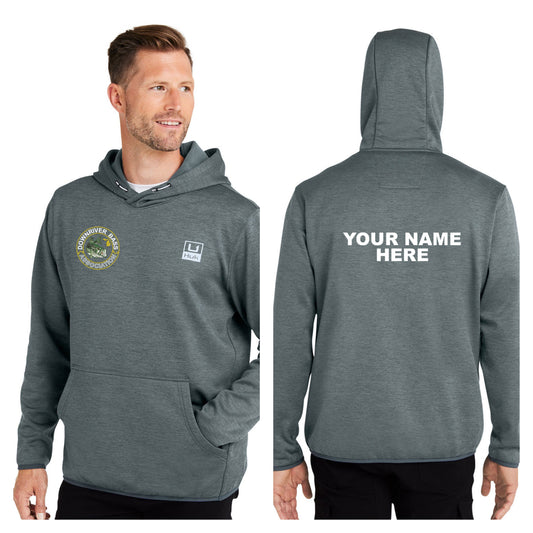 Downriver Bass - Personalized Huk Men's Performance Fleece Pullover Hoodie