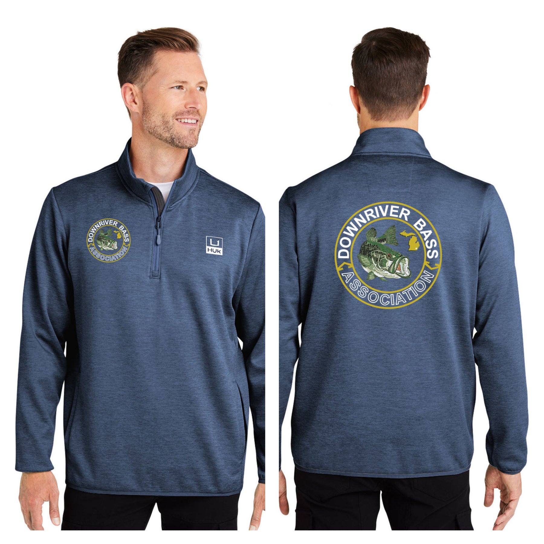 Downriver Bass - Huk Men's Cold Front Quarter-Zip