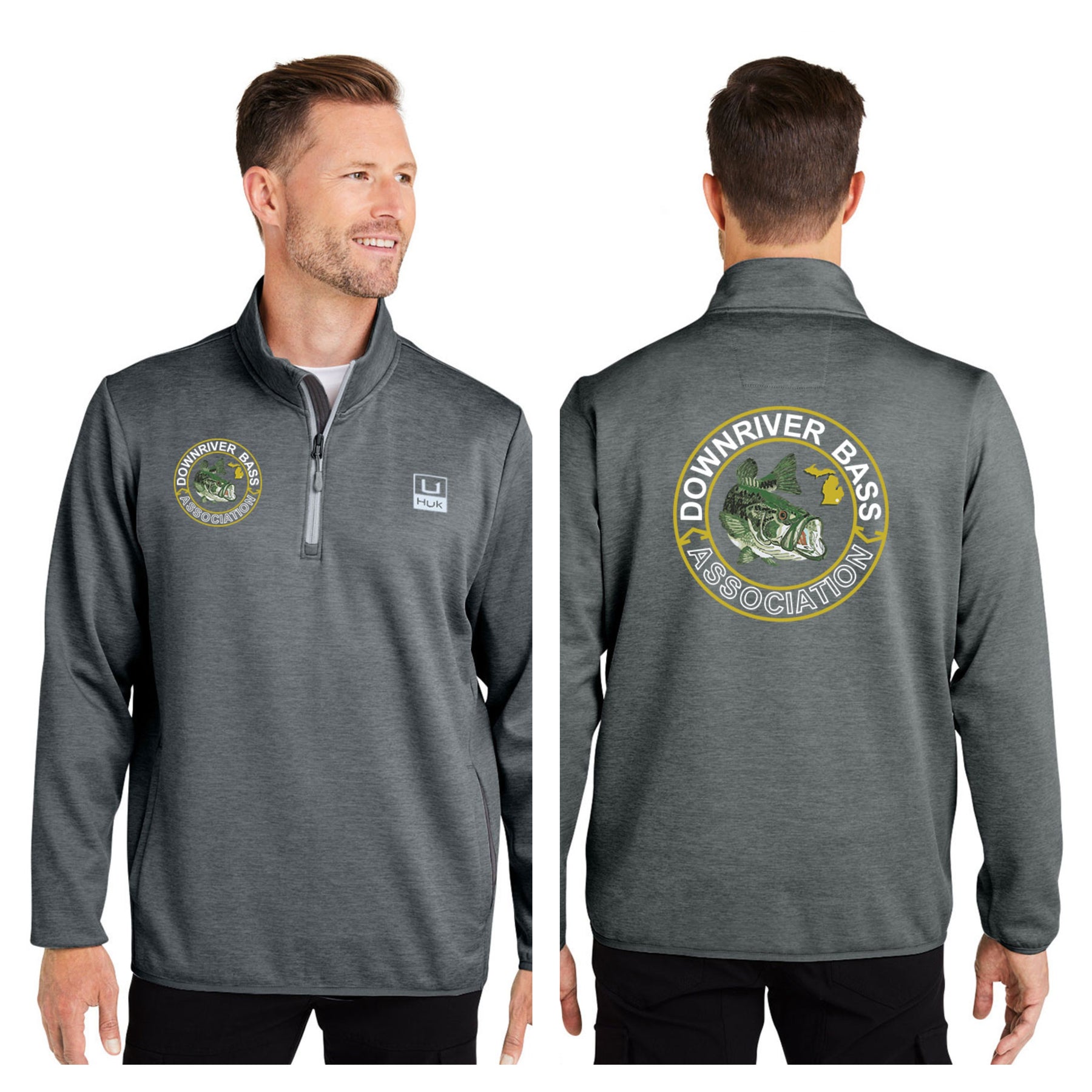 Downriver Bass - Huk Men's Cold Front Quarter-Zip