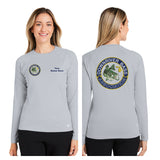 Downriver Bass - Personalized Huk Ladies' Pursuit Long-Sleeve T-Shirt