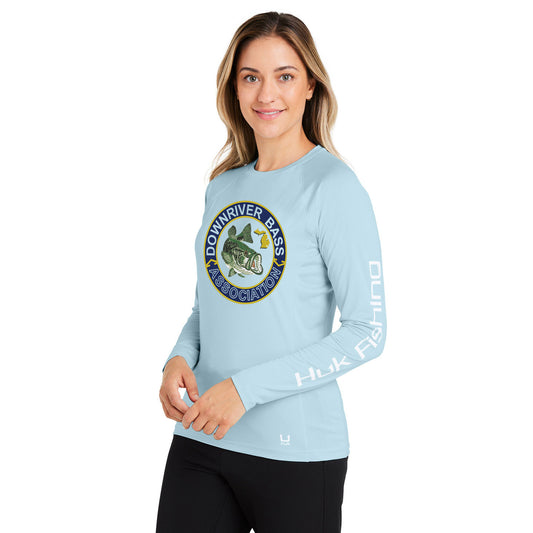 Downriver Bass - Huk Ladies' Pursuit Long-Sleeve T-Shirt
