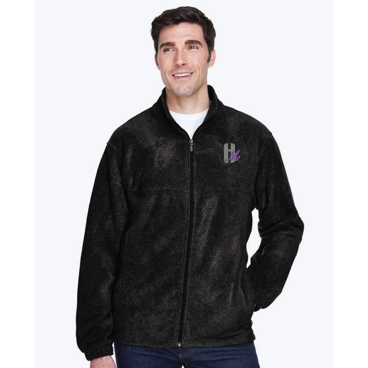 Holiday Market - HM Men's/Tall Harriton Full-Zip Fleece