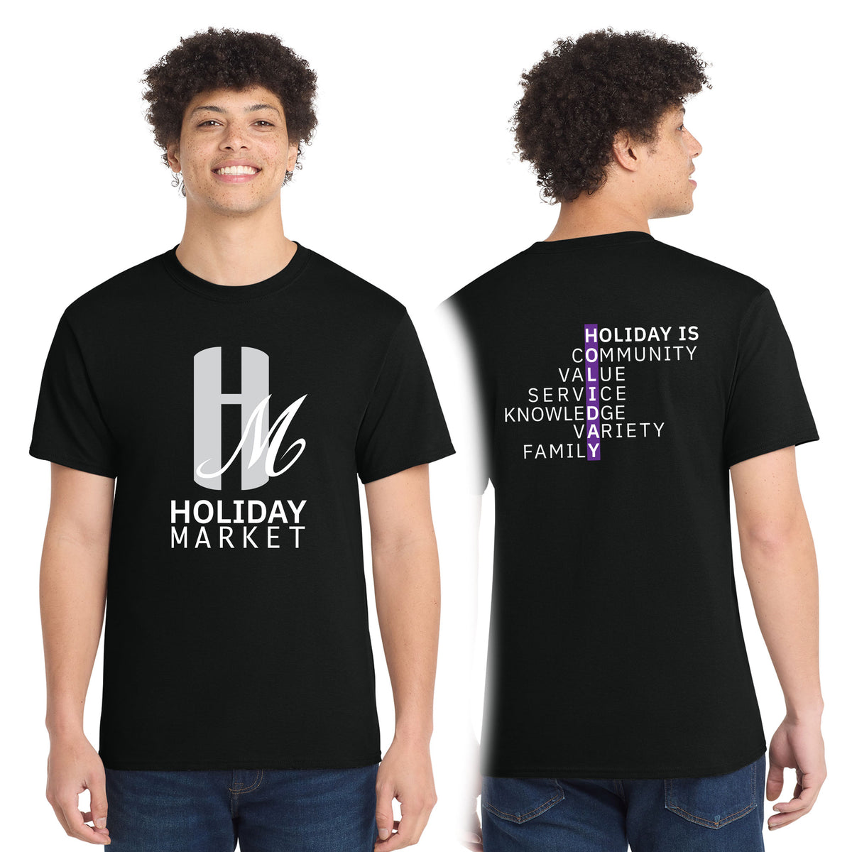Holiday Market - Uniform Unisex Port&Co Cotton T-Shirt
