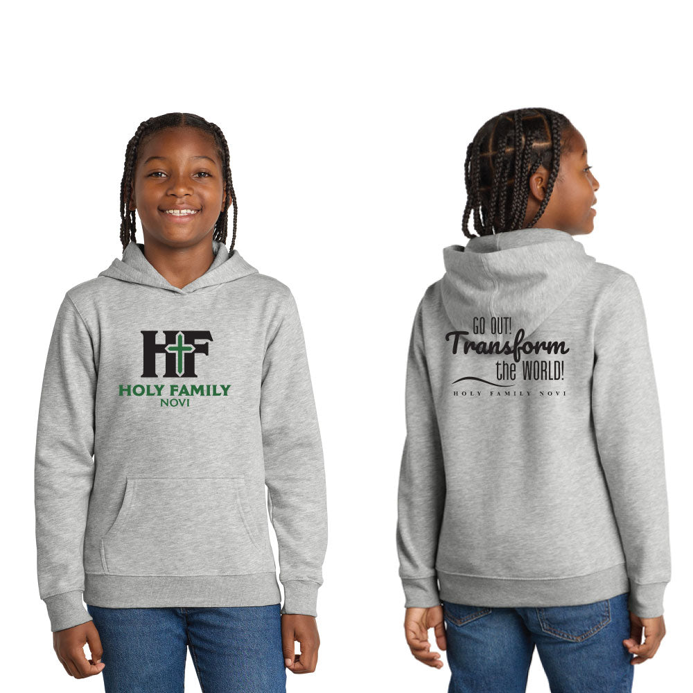 Holy Family Novi - Youth District V.I.T. Fleece Printed Hoodie with Full Front