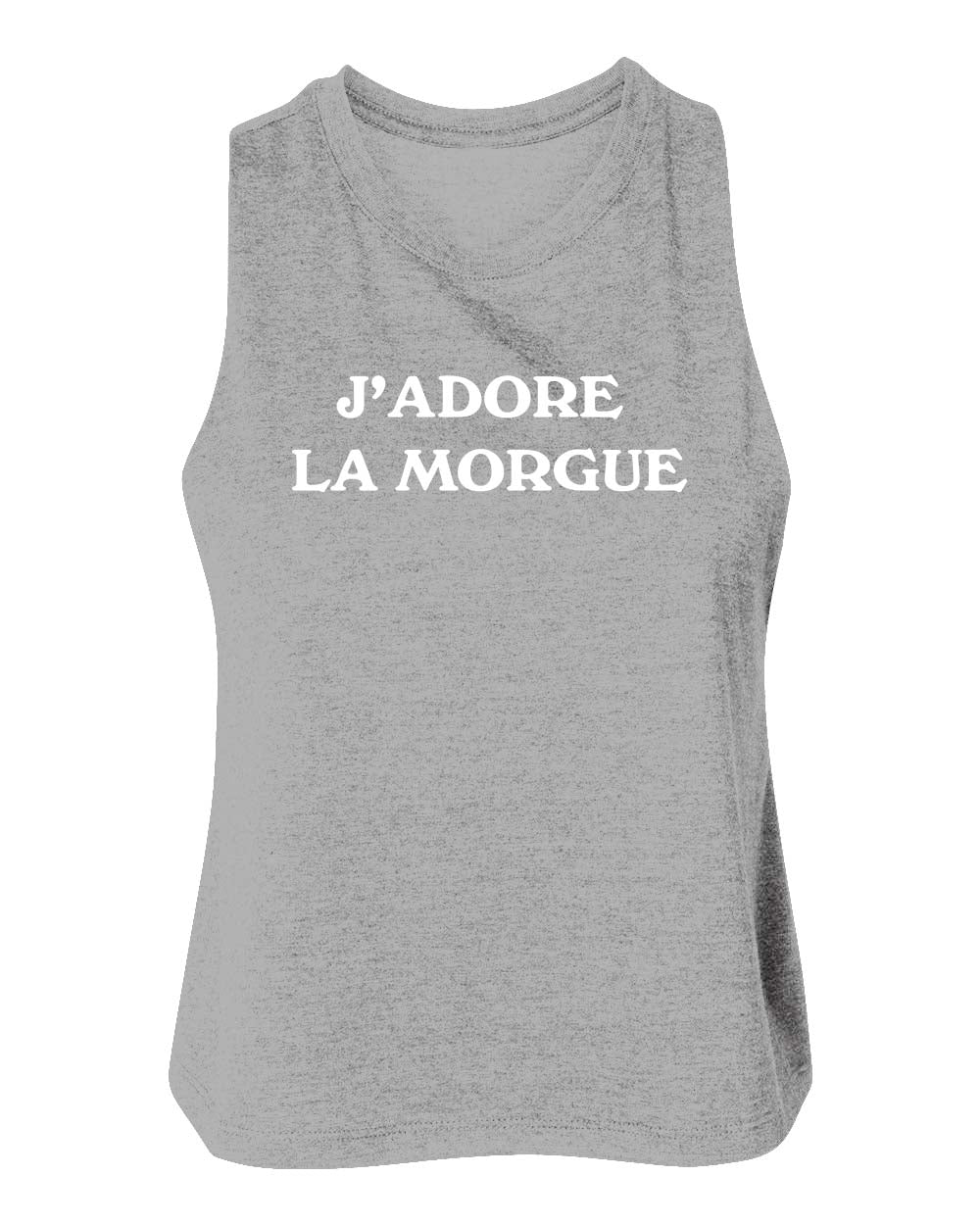 Carla Harvey J'adore La Morgue Crop Top Tank