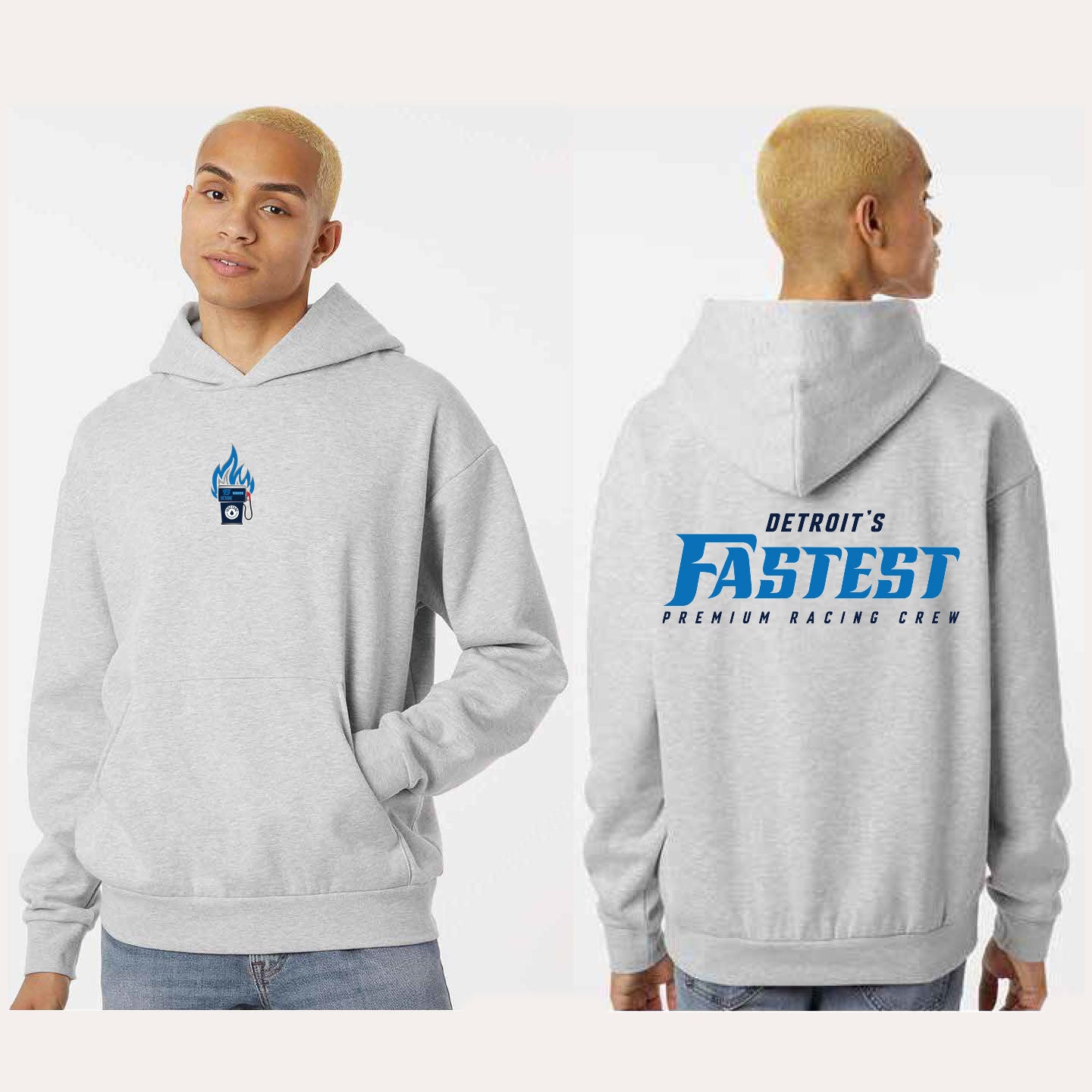 1KOctane - Detroit Fastest: Lions - Independent Avenue Hoodie