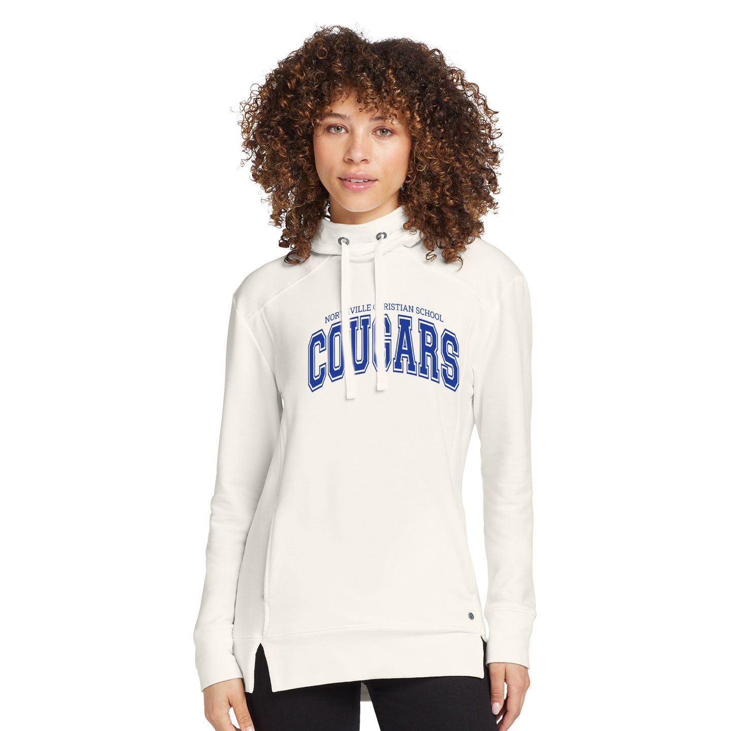 NVCS - Cougars Wordmark Womens OGIO Fleece Hoodie