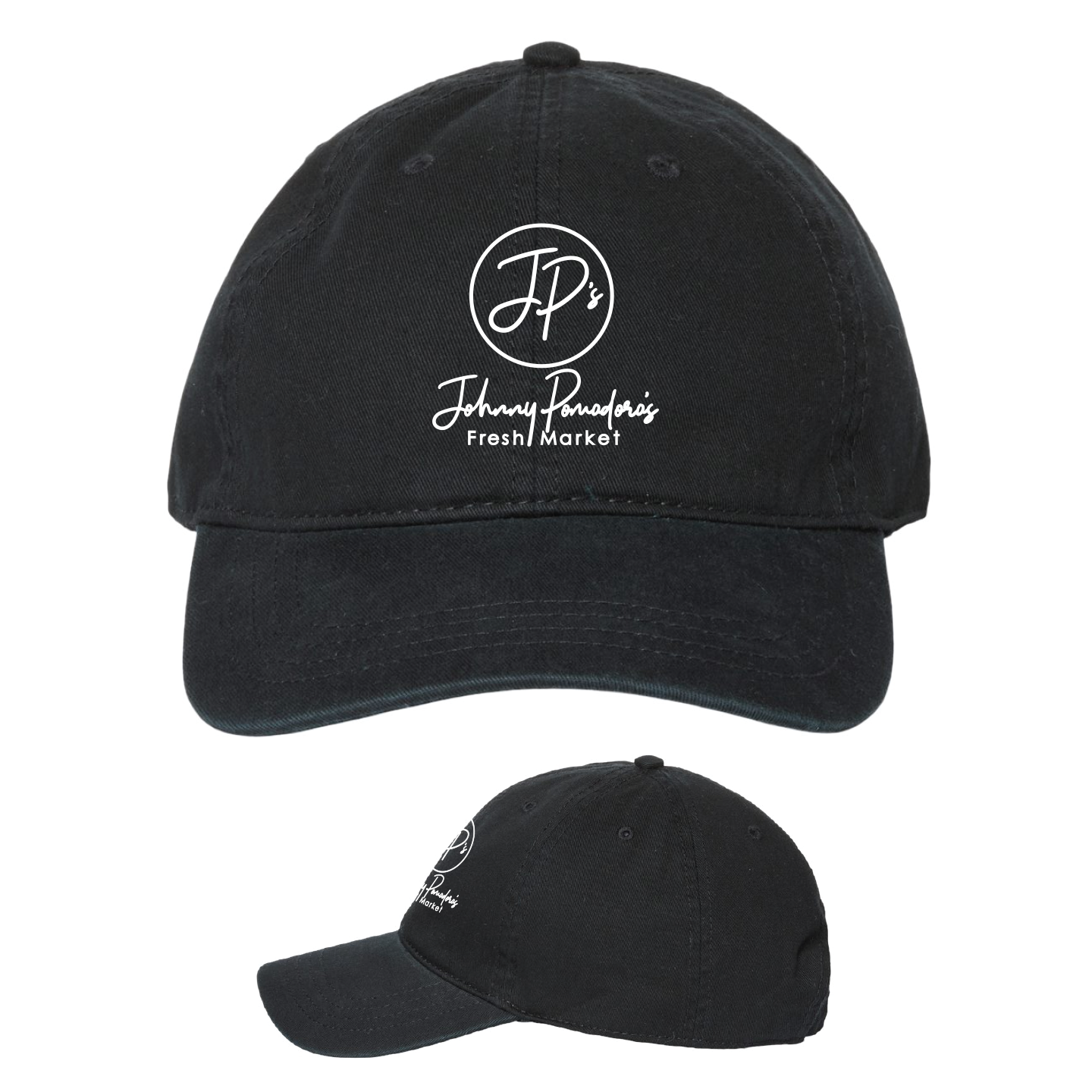 JP - Logo Embroidered YP Classics EcoWash Dad Cap