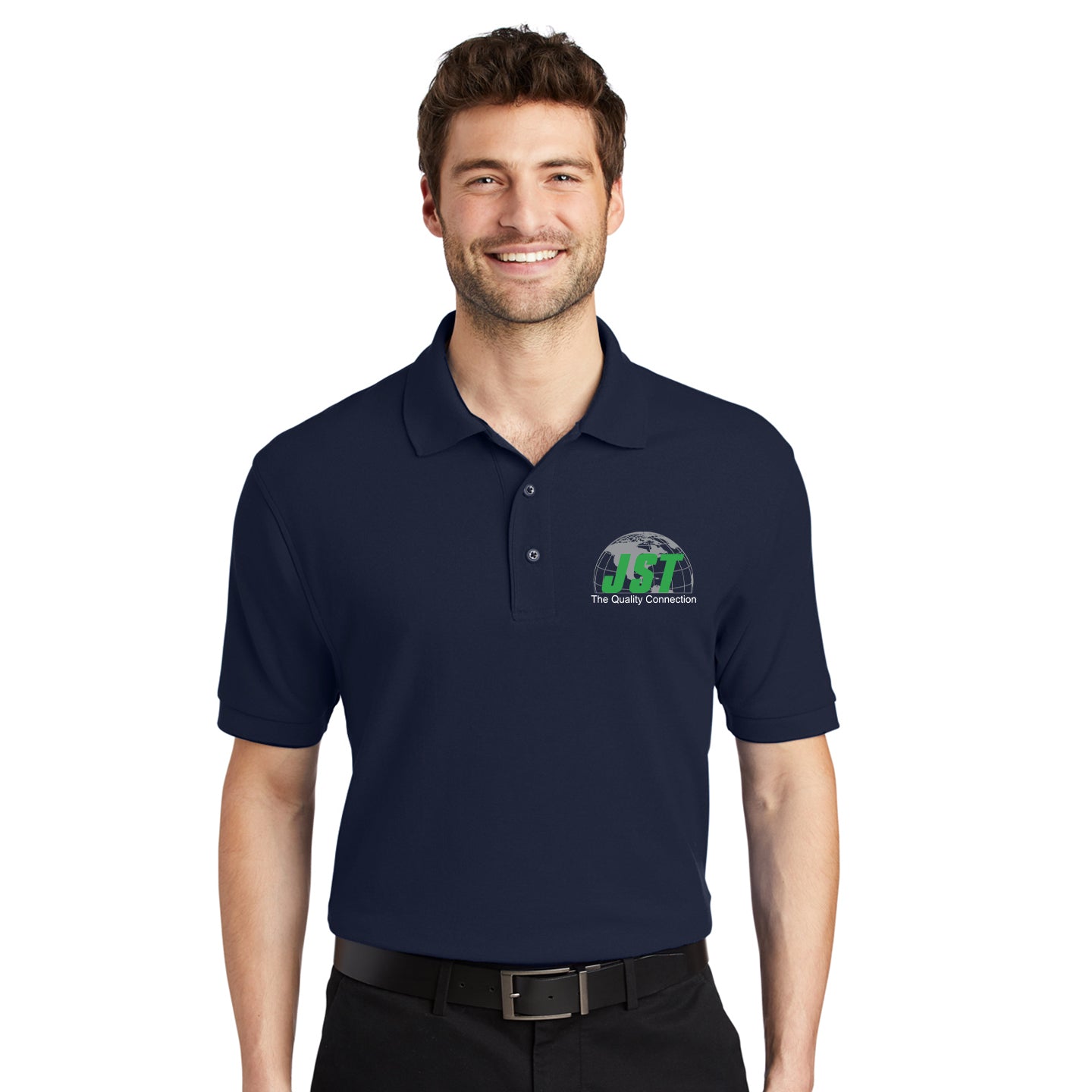 JST - Port Authority Silk Touch Embroidered Polo