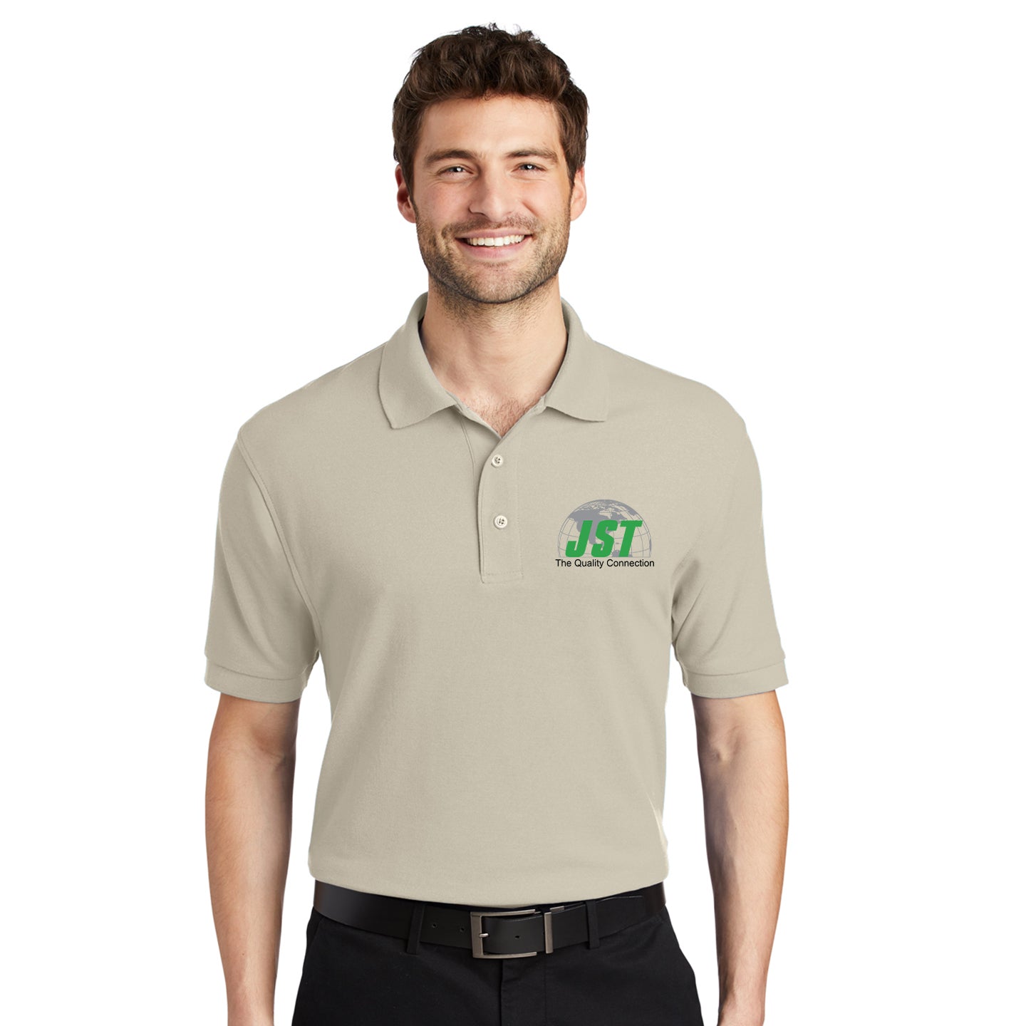 JST - Port Authority Silk Touch Embroidered Polo