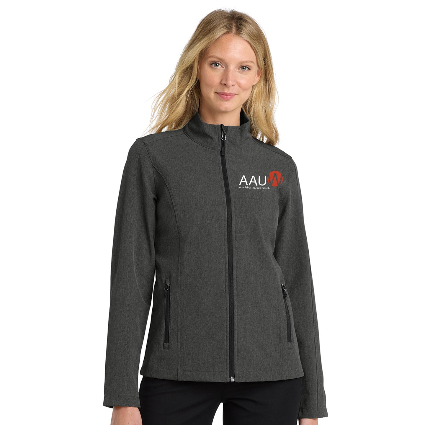 AAUW - Embroidered Women's Port Authority Core Soft Shell Jacket