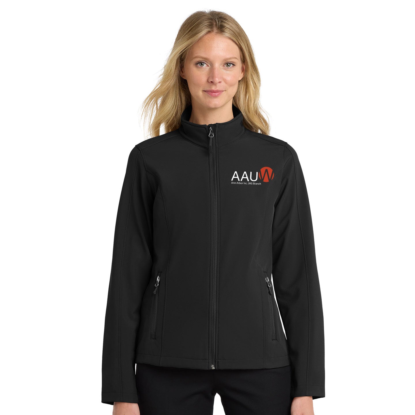 AAUW - Embroidered Women's Port Authority Core Soft Shell Jacket
